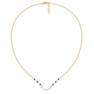Sacred Arc - Lab Diamond Mangalsutra Necklace thumbnail 5