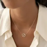 Sagittarius Trail - Lab Diamond Necklace thumbnail 2