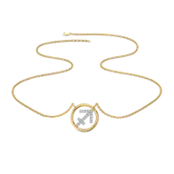 Sagittarius Trail - Lab Diamond Necklace thumbnail 3