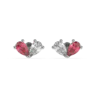 Scarlet Whisper - Lab Diamond Stud Earrings thumbnail 4