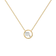 Scorpio Flame - Lab Diamond Necklace thumbnail 1
