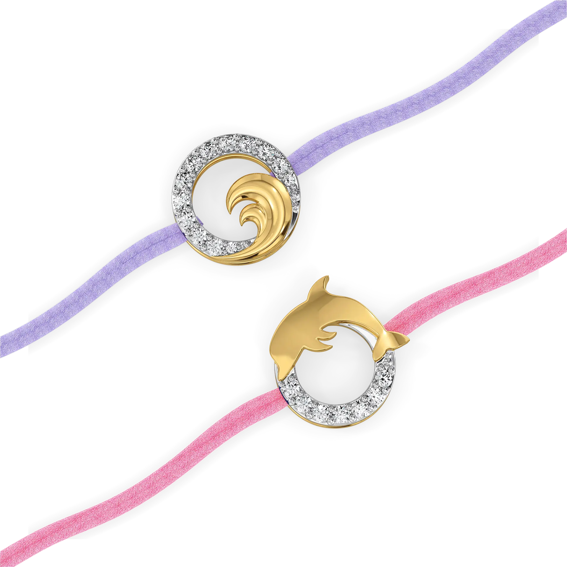 Sea You Soon – Lab Diamond BFF Bracelet — image 1