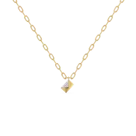 Secret Note - Lab Diamond Necklace thumbnail 1