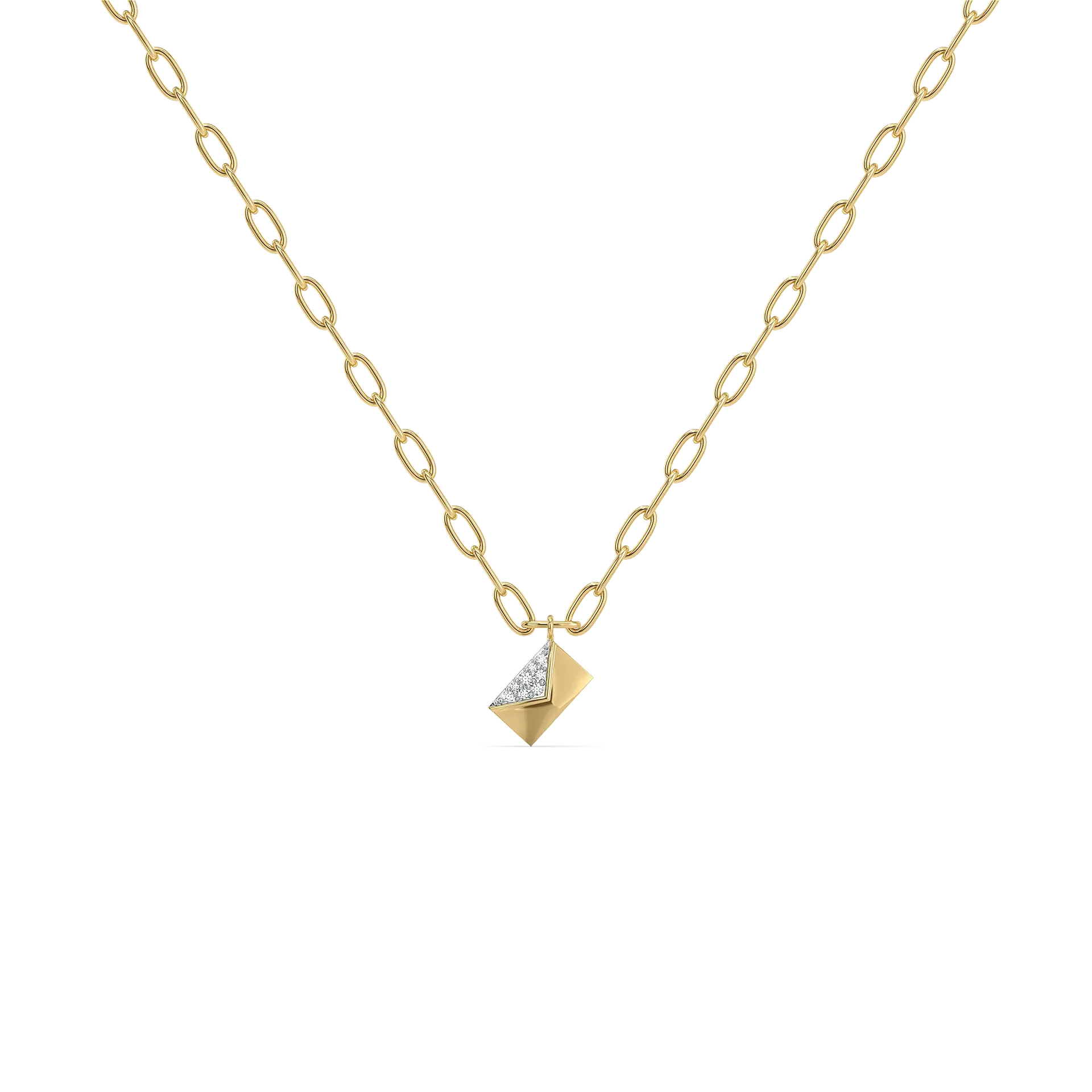 Secret Note - Lab Diamond Necklace — image 1