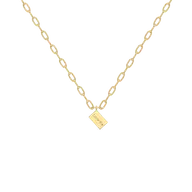 Secret Note - Lab Diamond Necklace thumbnail 2