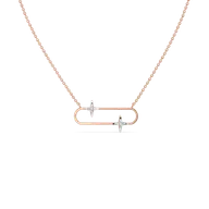 Shooting Star - Lab Diamond Necklet Necklace thumbnail 1