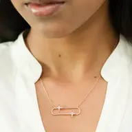 Shooting Star - Lab Diamond Necklet Necklace thumbnail 2