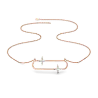 Shooting Star - Lab Diamond Necklet Necklace thumbnail 4