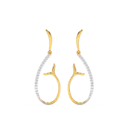 Siren’s Whisper - Lab Diamond Drop Earrings thumbnail 1