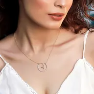 Siren’s Whisper - Lab Diamond Pendant Necklace thumbnail 2