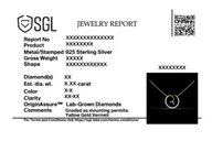 Siren’s Whisper - Lab Diamond Pendant Necklace thumbnail 7