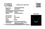 Snow Kissed Pearl - Lab Diamond Necklace thumbnail 6