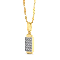 Solid Glint - Lab Diamond Men's Pendant thumbnail 3