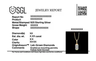 Solid Glint - Lab Diamond Men's Pendant thumbnail 5