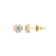 Solitaire Core - Lab Diamond Stud Earrings thumbnail 5