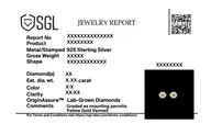 Solitaire Core - Lab Diamond Stud Earrings thumbnail 6