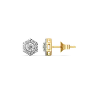 Solitaire Facets - Lab Diamond Earrings thumbnail 5