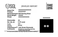 Solitaire Facets - Lab Diamond Earrings thumbnail 6