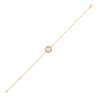 Solitaire Shine - Pure Gold Lab Diamond Bracelet thumbnail 3