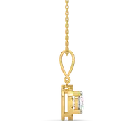Solitaire Shine - Pure Gold Lab Diamond Pendant thumbnail 3