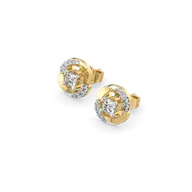 Solitaire Spiral - Lab Diamond Solitaire Earrings thumbnail 1