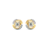 Solitaire Spiral - Lab Diamond Solitaire Earrings thumbnail 3