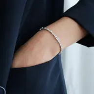Sparkline - Pure Gold Lab Diamond Tennis Bracelet thumbnail 2