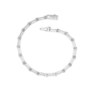 Sparkline - Pure Gold Lab Diamond Tennis Bracelet thumbnail 3
