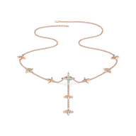 Starlight Sparkle - Lab Diamond Chain Necklace thumbnail 2