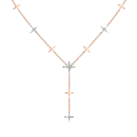 Starlight Sparkle - Lab Diamond Chain Necklace thumbnail 3
