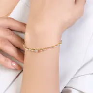 Stellar Shine – Lab Diamond Solitaire Bracelet thumbnail 2