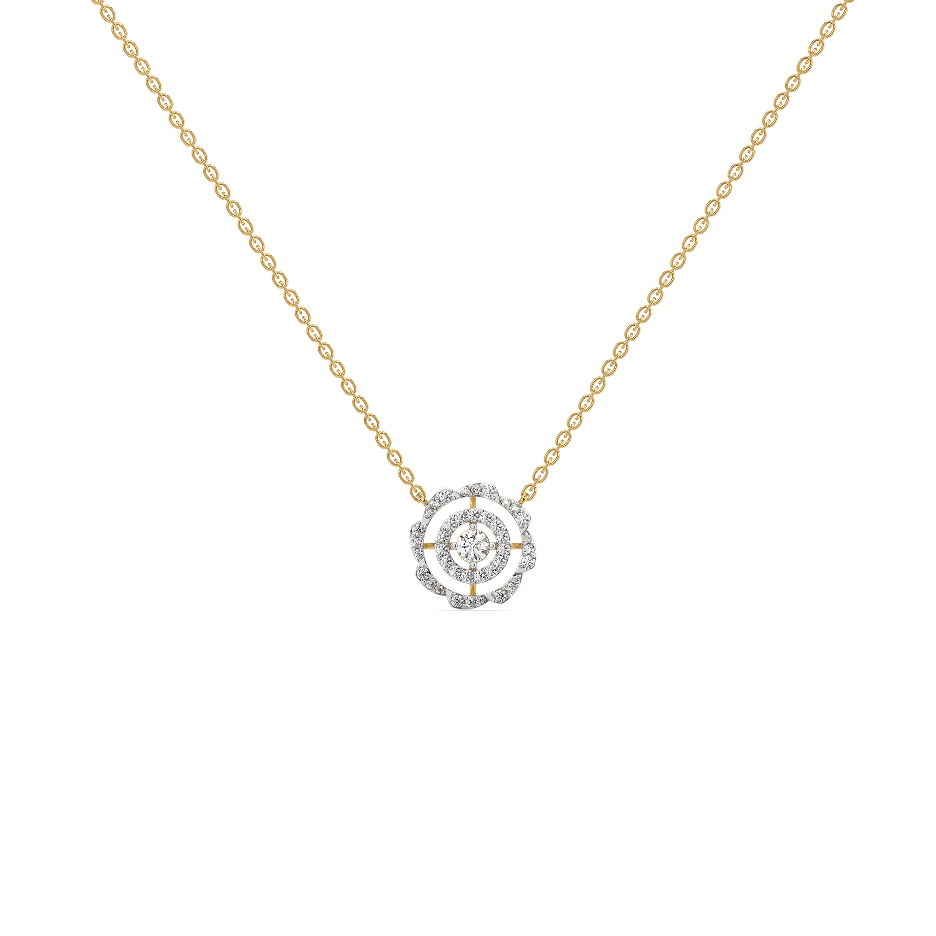 Stellar Shine – Lab Diamond Solitaire Necklace — image 1