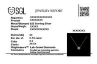 Stellar Shine – Lab Diamond Solitaire Necklace thumbnail 4