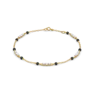 Subtle Promise - Lab Diamond Mangalsutra Bracelet thumbnail 1