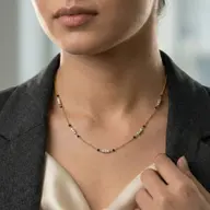 Subtle Promise - Lab Diamond Mangalsutra Necklace thumbnail 1