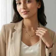 Subtle Promise - Lab Diamond Mangalsutra Necklace thumbnail 4