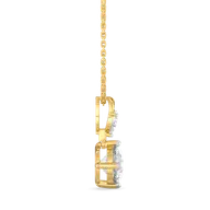 Sunlit Tear - Pure Gold Lab Diamond Pendant thumbnail 4