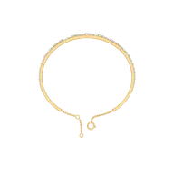 Symphony of Shapes  - Pure Gold Lab Diamond Bangle thumbnail 3