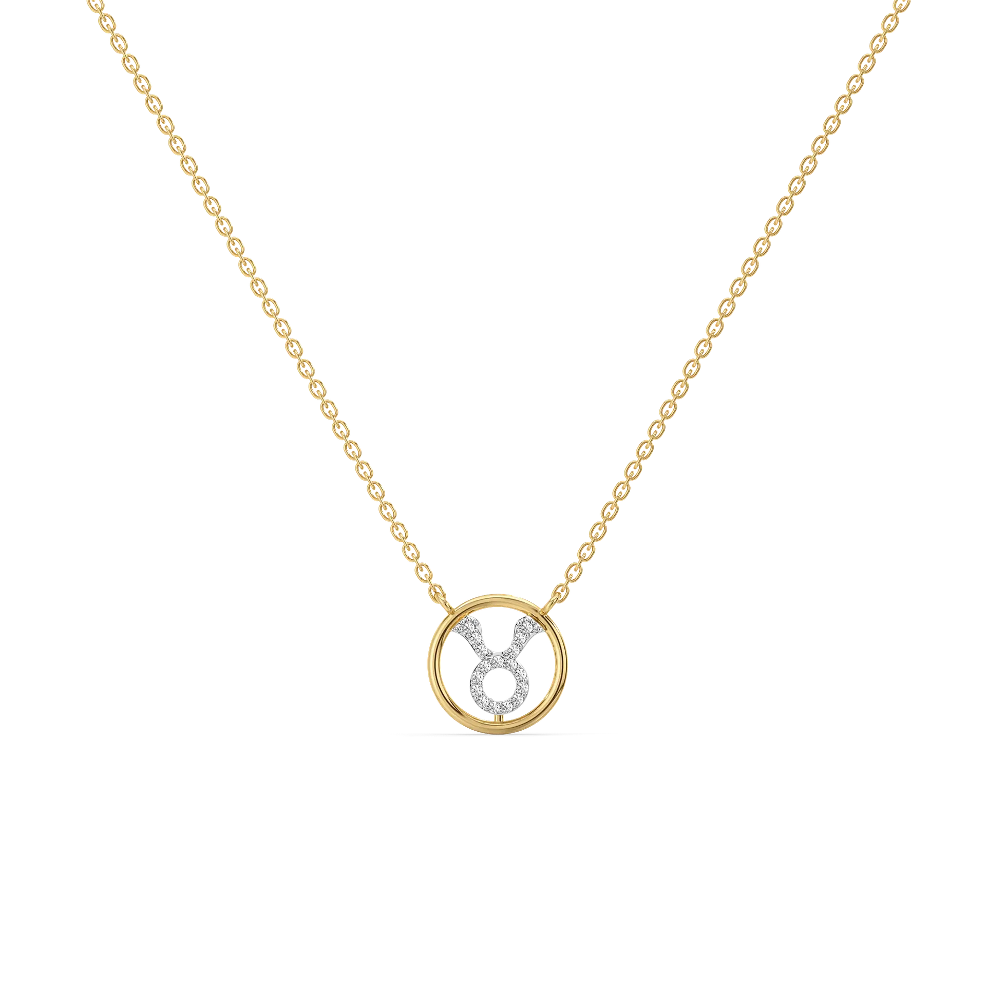 Taurus Glow - Lab Diamond Necklace — image 1
