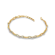 The Bow Knot - Lab Diamond Tennis Bracelet thumbnail 2
