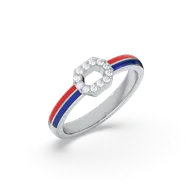 The Chrome Fusion - Lab Diamond Fashion Silver Ring thumbnail 6