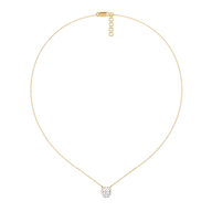The Diamond Circle - Lab Diamond Solitaire Necklace thumbnail 5