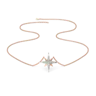 The North Star - Lab Diamond Pendant thumbnail 3
