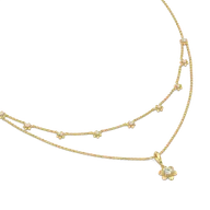 The Soft Petal - Lab Diamond Necklace thumbnail 1