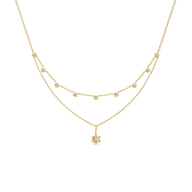 The Soft Petal - Lab Diamond Necklace thumbnail 3