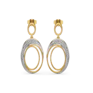 Tidal Grace - Lab Diamond Drop Earrings thumbnail 1