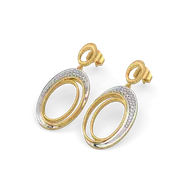 Tidal Grace - Lab Diamond Drop Earrings thumbnail 4