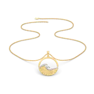 Tidal Wave - Lab Diamond Necklace thumbnail 2