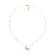 Timeless Loop - Lab Diamond Heart Necklace thumbnail 5
