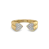 Timeless Loop - Lab Diamond Heart Ring thumbnail 3